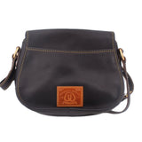 DOONEY & BOURKE WESTERN HORSESHOE SADDLE CROSSBODYS BLACK