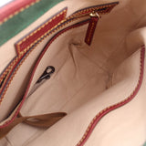 DOONEY & BOURKE SADIE FEED BAG CROSSBODYS BORDEAUX