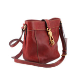 DOONEY & BOURKE SADIE FEED BAG CROSSBODYS BORDEAUX
