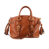 DOONEY & BOURKE BRISTOL SATCHELS CARAMEL