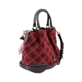 DOONEY & BOURKE BRENNA CROSSBODYS RED/BLACK
