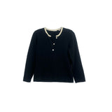 DOEN LONG SLEEVE TOPS BLACK S