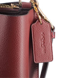 COACH MOLLIE BUCKET CROSSBODYS BURGUNDY