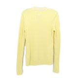 ADIDAS LONG SLEEVE TOPS YELLOW S