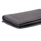 BOTTEGA VENETA WOVEN WOC CROSSBODYS BLACK