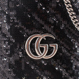 GUCCI MARMONT BUCKET CROSSBODYS BLACK