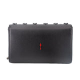 CHRISTIAN LOUBOUTIN PALOMA CLUTCH CROSSBODYS BLACK