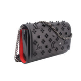 CHRISTIAN LOUBOUTIN PALOMA CLUTCH CROSSBODYS BLACK