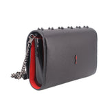 CHRISTIAN LOUBOUTIN PALOMA CLUTCH CROSSBODYS BLACK