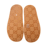 GUCCI PLATFORM SANDALS BROWN 37 EU | 7 US