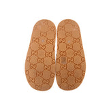 GUCCI PLATFORM SANDALS BROWN 37 EU | US 7