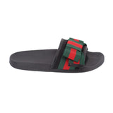 GUCCI WEB BOW SANDALS BLACK 38 EU | US 8