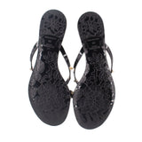 VALENTINO ROCKSTUD THONG SANDALS BLACK 39 EU | US 8