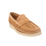 CLARKS MOCCASIN FLATS TAN 9 US
