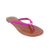 TORY BURCH THONG SANDALS PURPLE 8 US