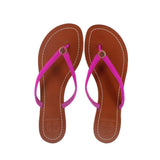 TORY BURCH THONG SANDALS PURPLE 8 US