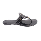 TORY BURCH MILLER SANDALS BLACK 8 US