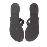 TORY BURCH MILLER SANDALS BLACK 8 US