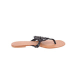 TORY BURCH MILLER SANDALS BLACK 8 US