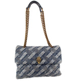 KURT GEIGER LG KENSINGTON CROSSBODYS DENIM