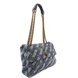 KURT GEIGER LG KENSINGTON CROSSBODYS DENIM