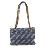 KURT GEIGER LG KENSINGTON CROSSBODYS DENIM