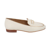 TALBOTS LEATHER LOAFERS CREAM 8.5 US