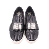 MICHAEL KORS PATENT SNEAKERS BLACK 9.5 US