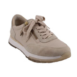 PAUL GREEN LEATHER SNEAKERS BEIGE 8.5 US