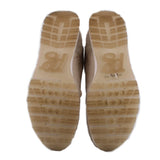 PAUL GREEN LEATHER SNEAKERS BEIGE 8.5 US