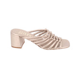 PEDRO GARCIA STRAPPY HEELS GRAY 8 US