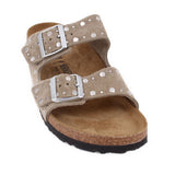 BIRKENSTOCK STUDDED SANDALS GRAY 39 EU | 9 US