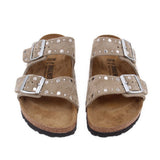 BIRKENSTOCK STUDDED SANDALS GRAY 39 EU | 9 US