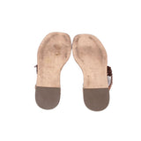 STAUD THONG SANDALS BROWN 8.5 US