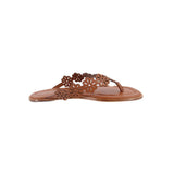 STAUD THONG SANDALS BROWN 8.5 US