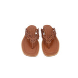 STAUD THONG SANDALS BROWN 8.5 US