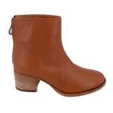 BEEK LEATHER BOOTIES BROWN 7.5 US