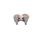 SJP BY SARAH JESSICA PARKER WEDGE SANDALS SILVER 7.5 US