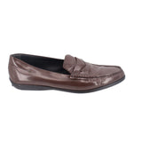 TOD'S PATENT LOAFERS BROWN 40.5 EU | 9.5 US