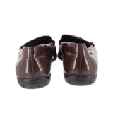 TOD'S PATENT LOAFERS BROWN 40.5 EU | 9.5 US