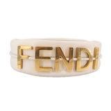 FENDI FENDIGRAPHY SHOULDER BAGS CREAM