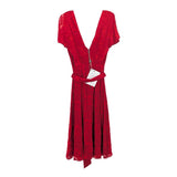 ALICE + OLIVIA FLORAL DRESSES RED M | 8