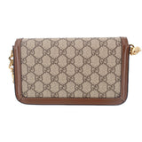 GUCCI HORSEBIT 1955 SHOULDER BAGS BROWN