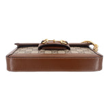 GUCCI HORSEBIT 1955 SHOULDER BAGS BROWN