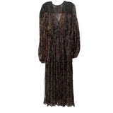MISS JUNE PRINT DRESSES BLACK M