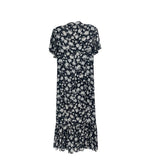 CINQ A SEPT PRINT DRESSES BLACK M | 10