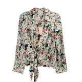 CINQ A SEPT FLORAL TOPS WHITE S