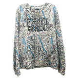 FENDI GRAPHIC TOPS WHITE L