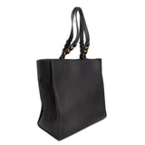 TORY BURCH BROOKE TOTES BLACK