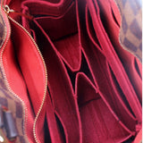 LOUIS VUITTON CABAS ROSEBERY SHOULDER BAGS DAMIER EBENE